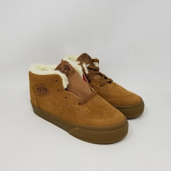 Vans Other - Vans Half Cab Suede Fleece Sneakers Toddler's 9.5